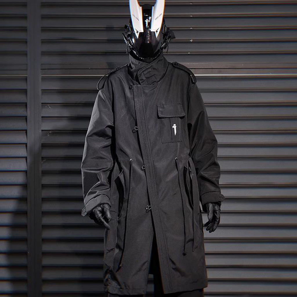 Concealed Zippers Parka