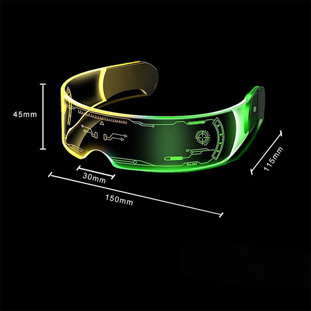 Cyberpunk LED Light Up Eyewear