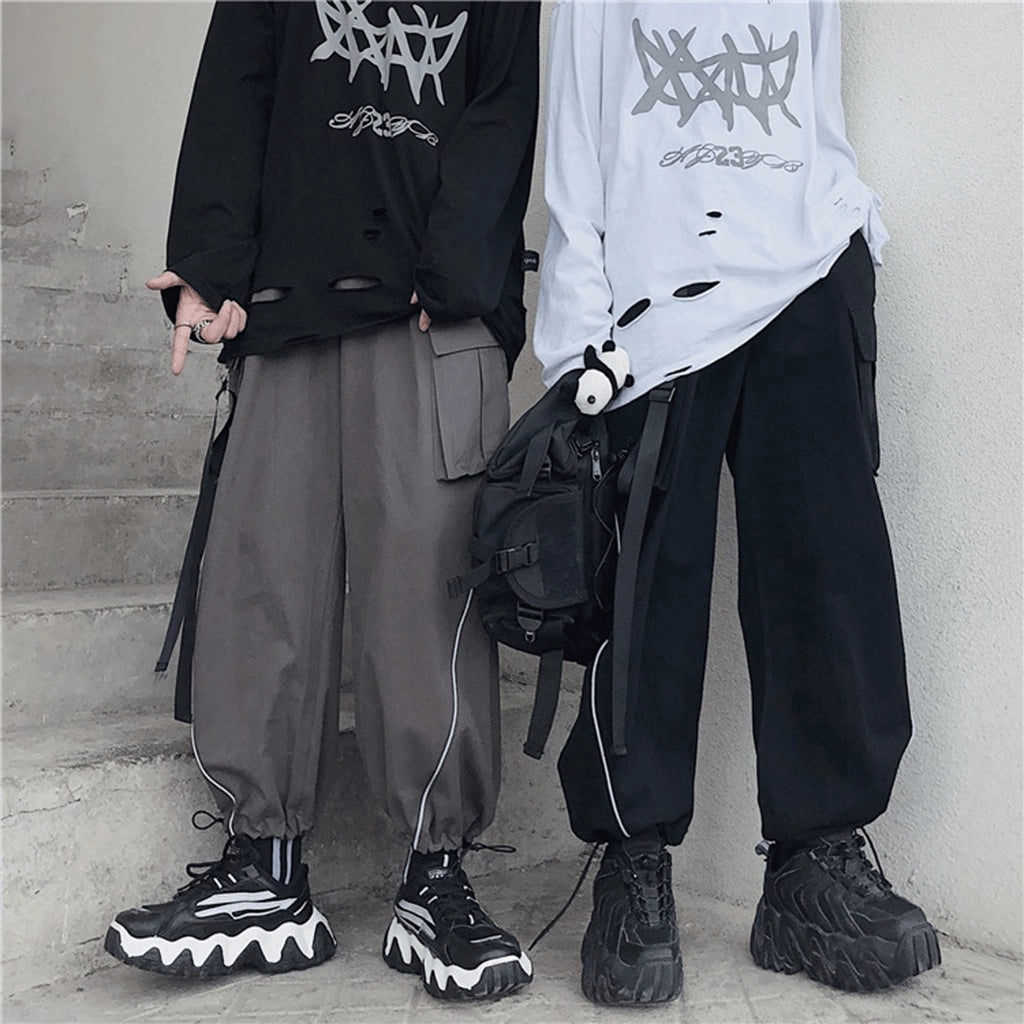 Reflective Techwear Pants