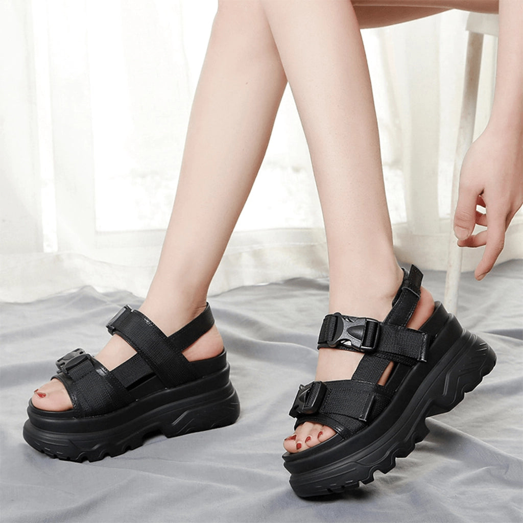 Platform Techwear Sandals