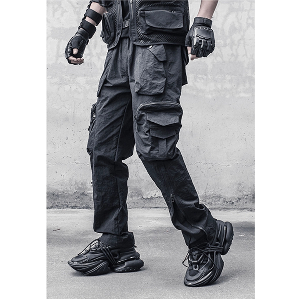 Durable Black Cargo Pants