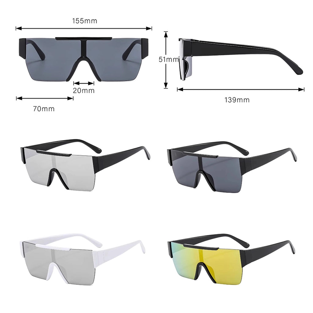 Shield Cyberpunk Sunglasses