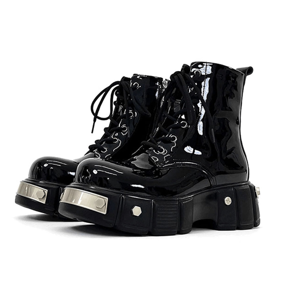 Cyberpunk Platform Boots