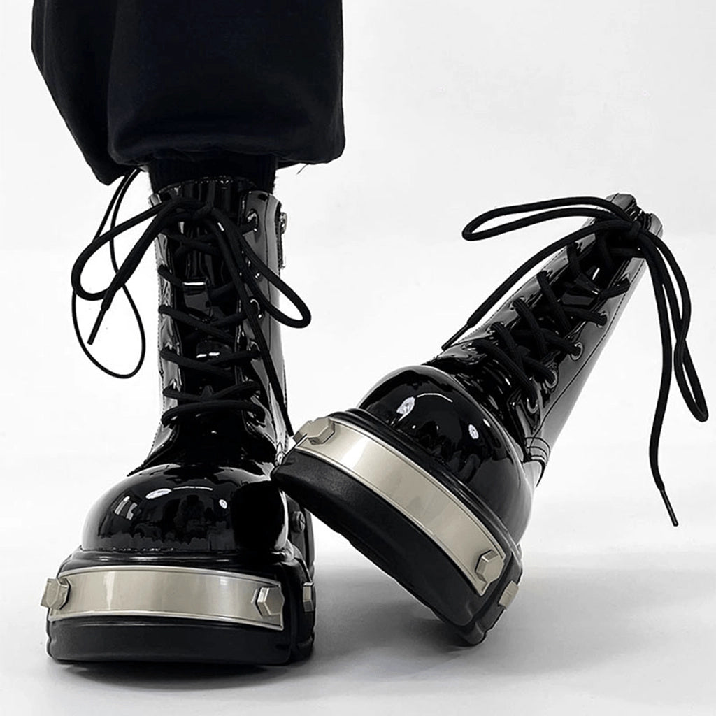 Cyberpunk Platform Boots