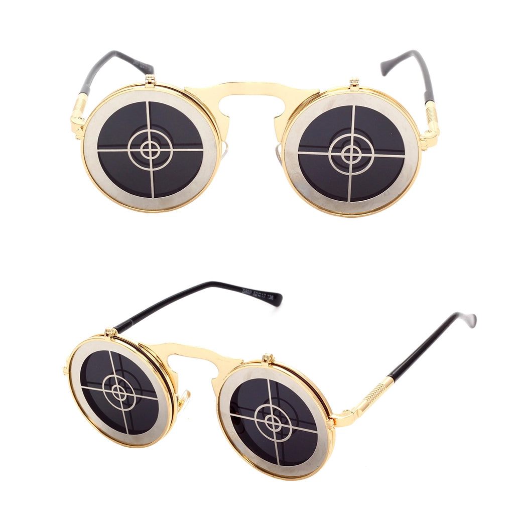 Steampunk Flip-Up Glasses