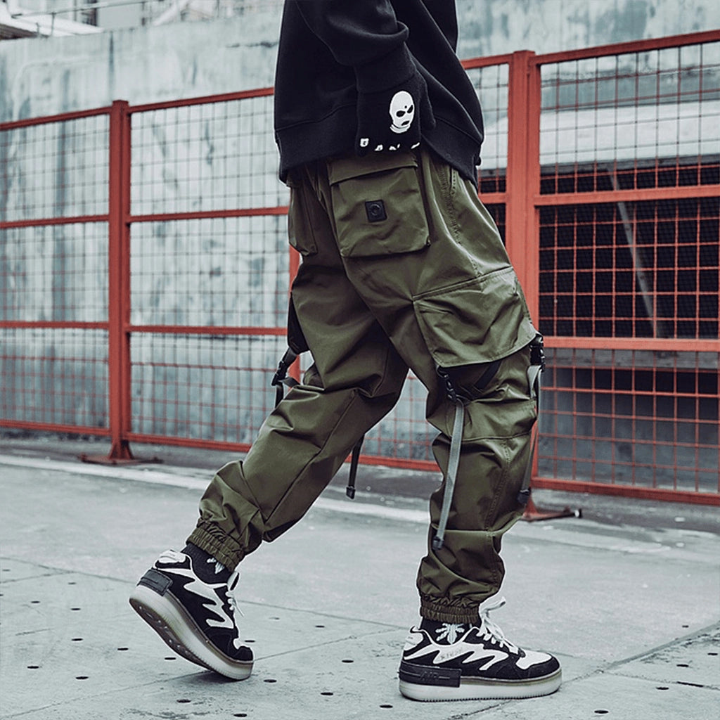 Green Techwear Pants
