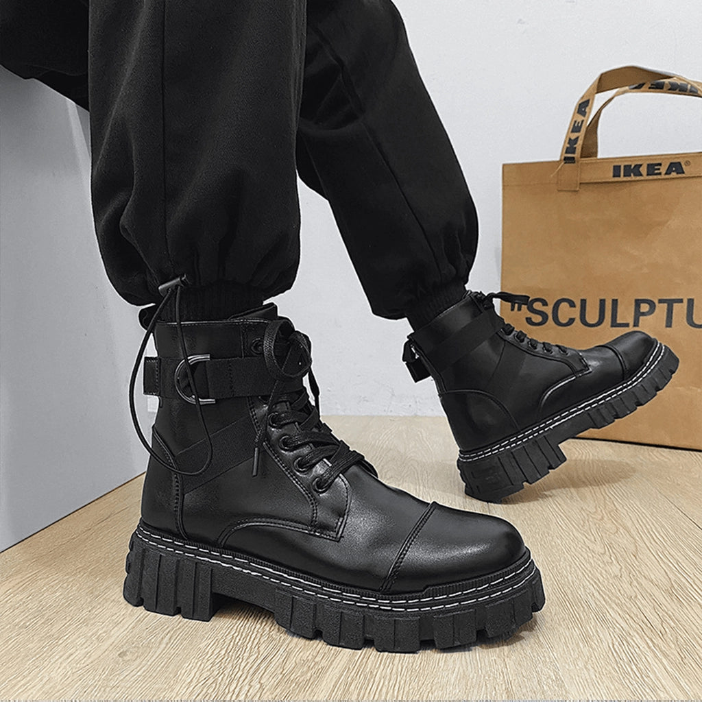 Techwear Cargo Boots