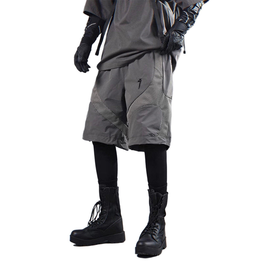 Breathable Mesh Techwear Shorts