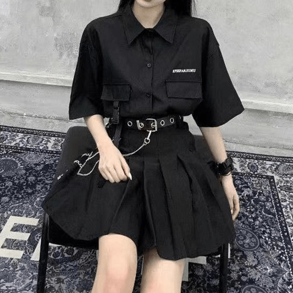 Black Tactical Skirt