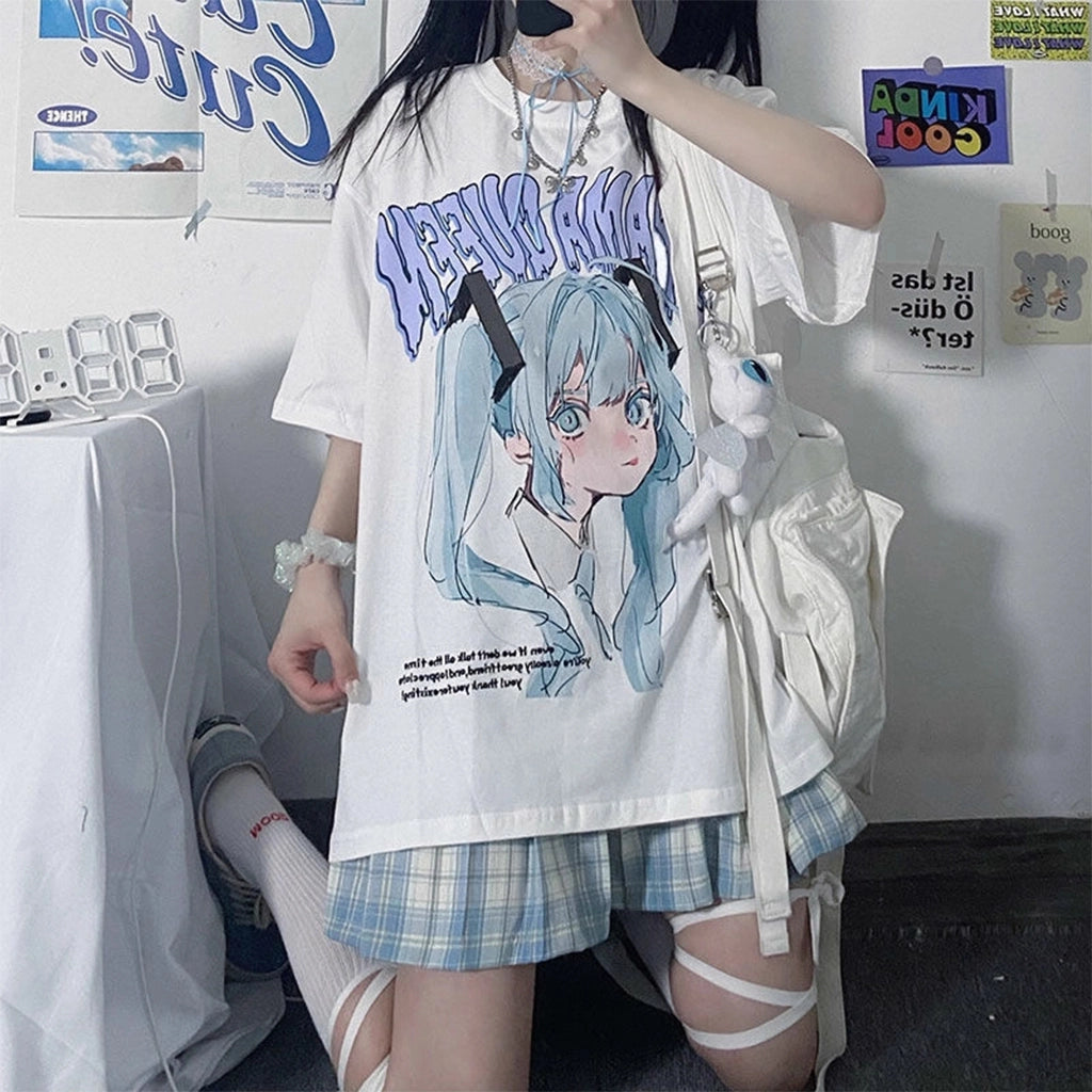 Kawaii Anime Oversized T-Shirt