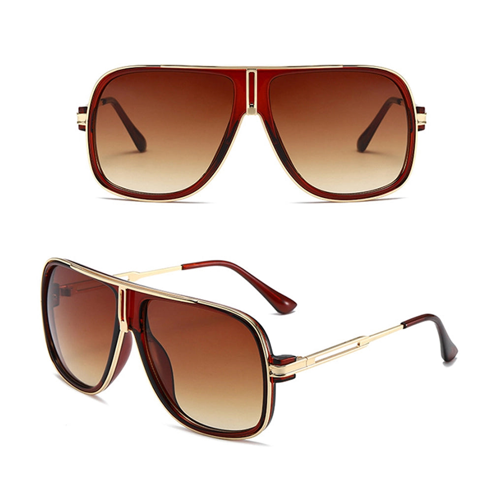 Retro Pilot Techwear Sunglasses