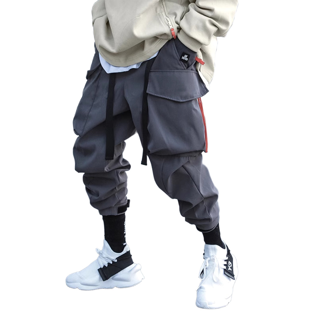 Adjustable Grey Tech Pants