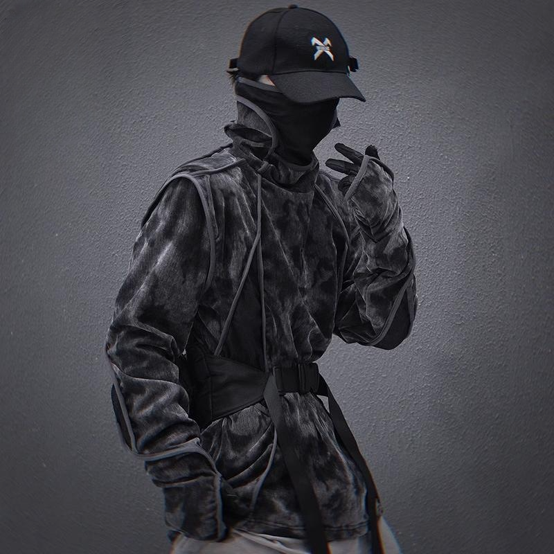 Turtleneck Techwear Sweatshirt