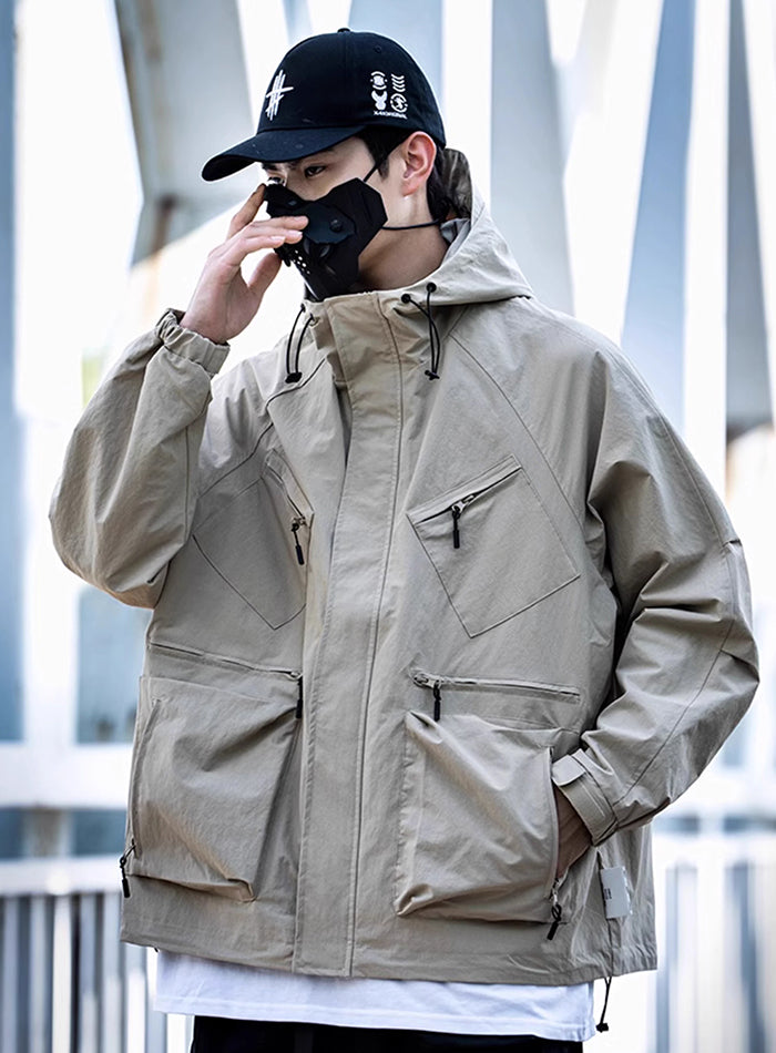 Zippered Pockets Jacket