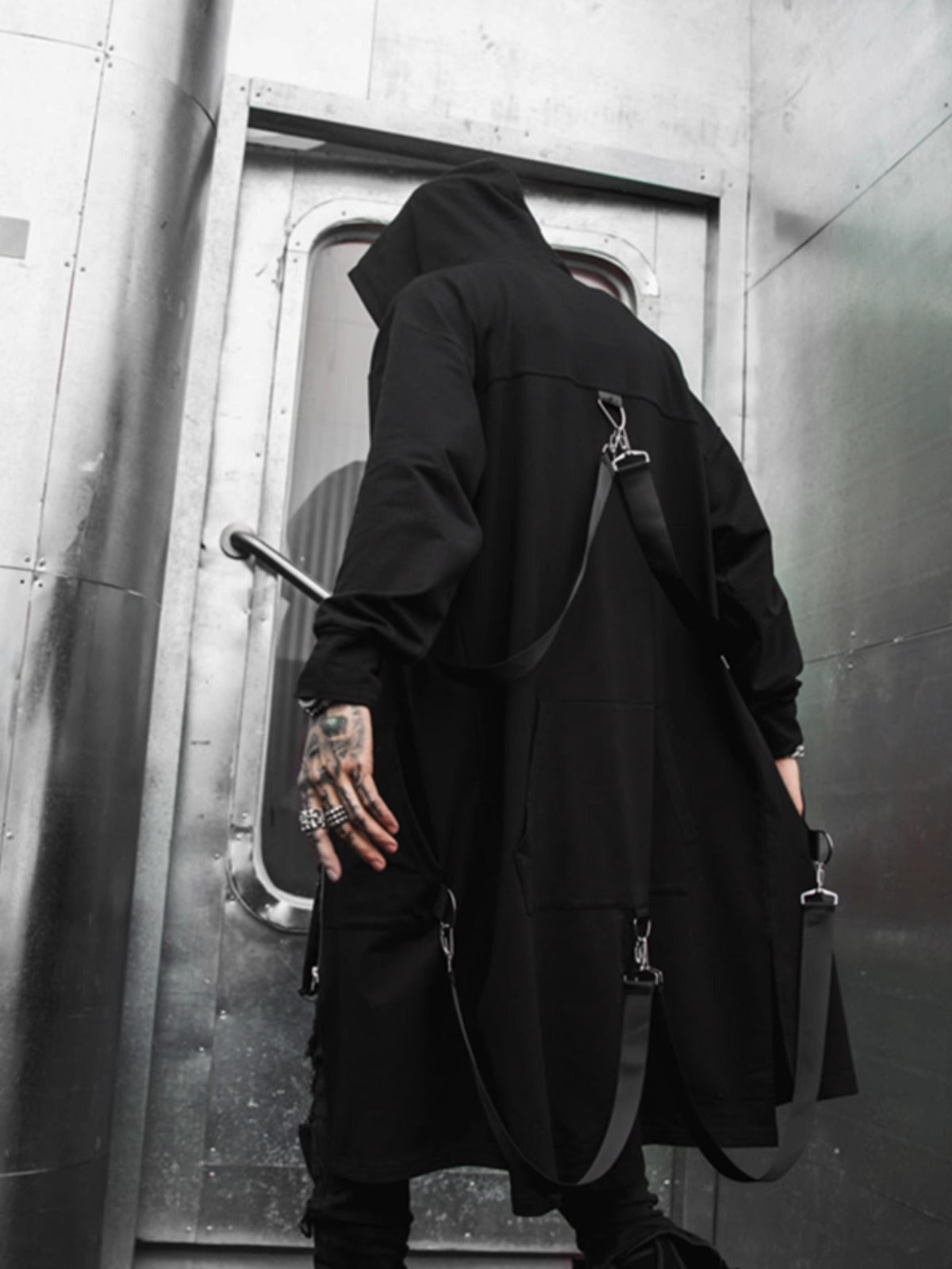 Futureistic Techwear Hoodie