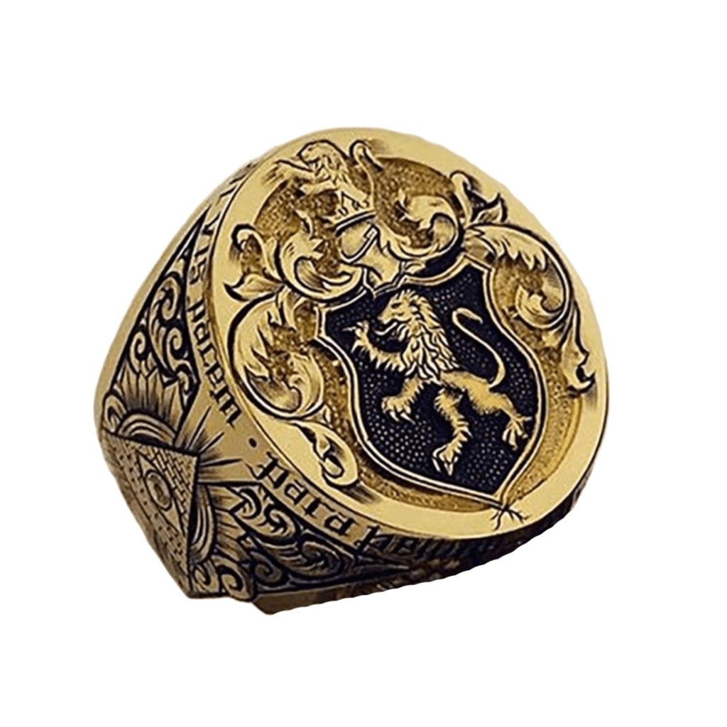 Lion Emblem Ring