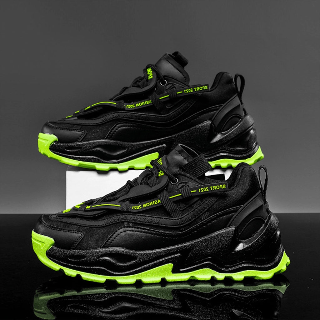 Chunky Black Sneakers