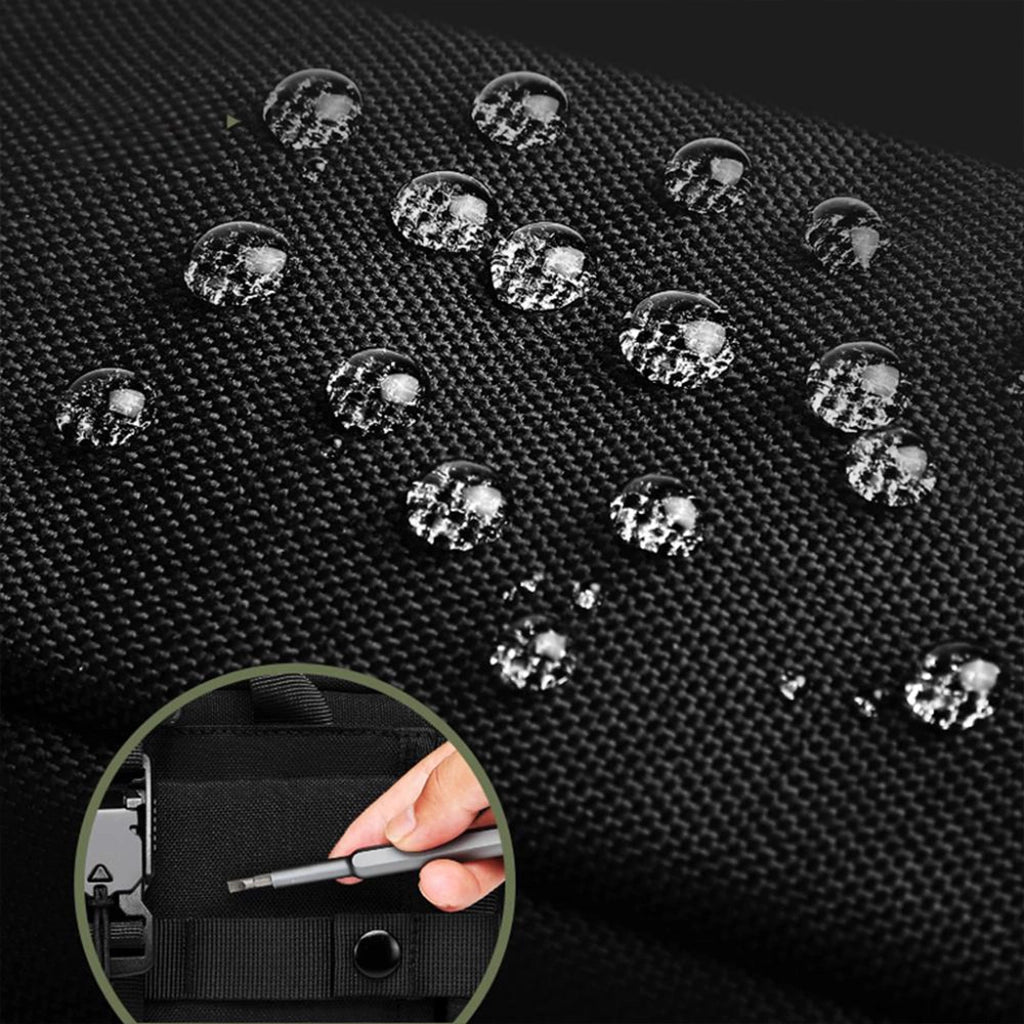 Crossbody Tech Bag with 11 Compartments