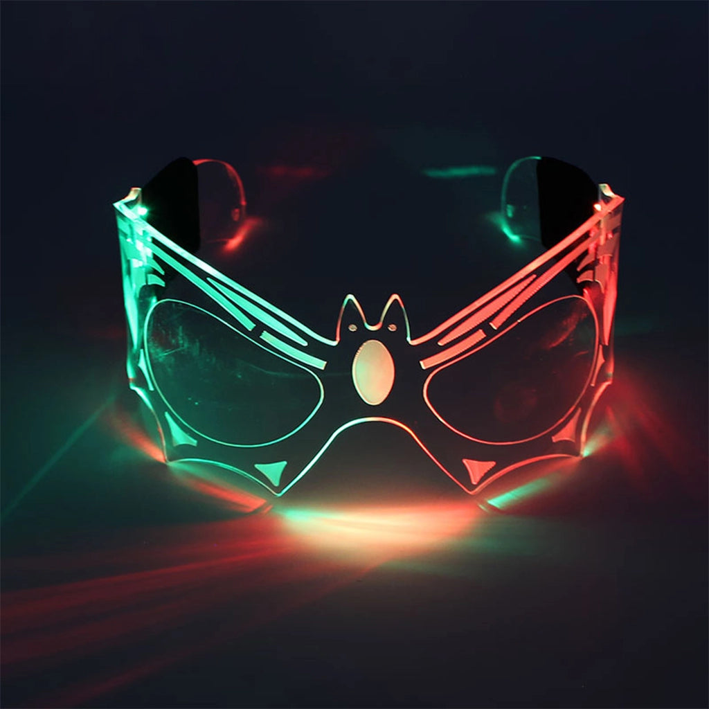 Cyber Bat LED Glasses