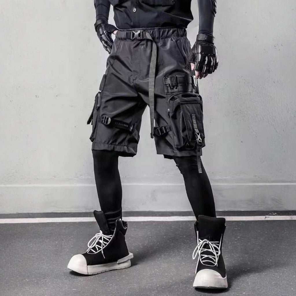 Black Military Tactical Shorts