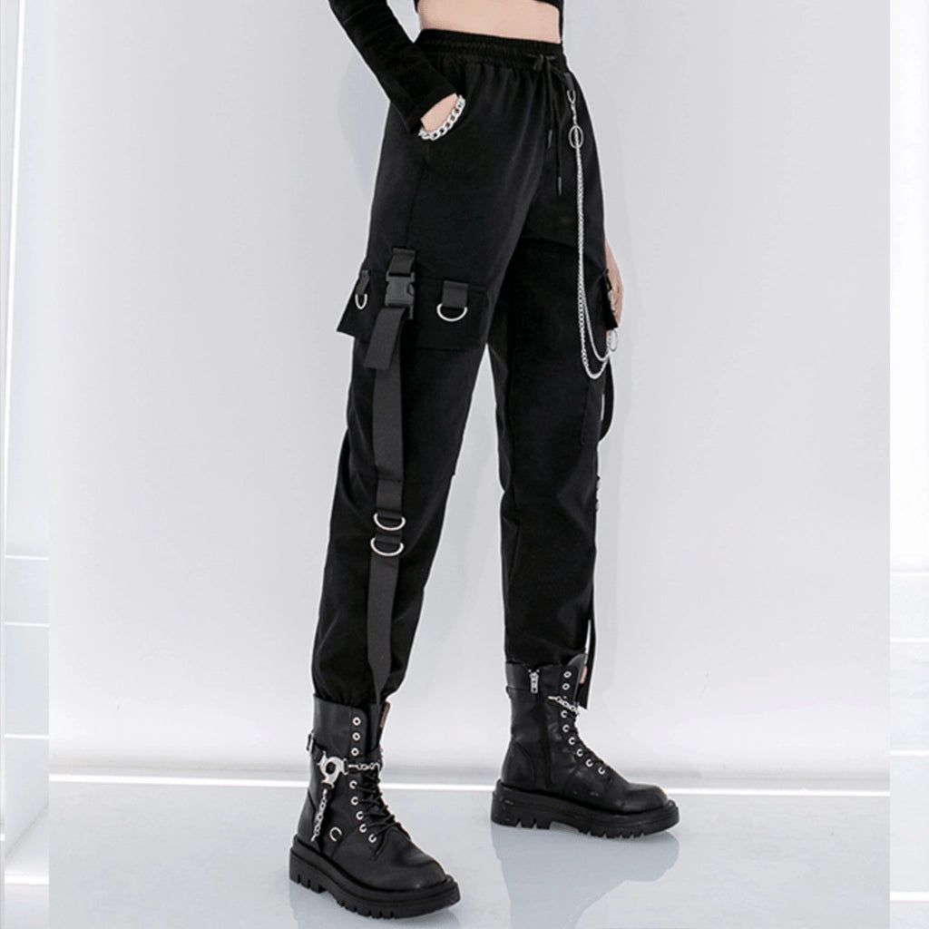 Black Techwear Pants