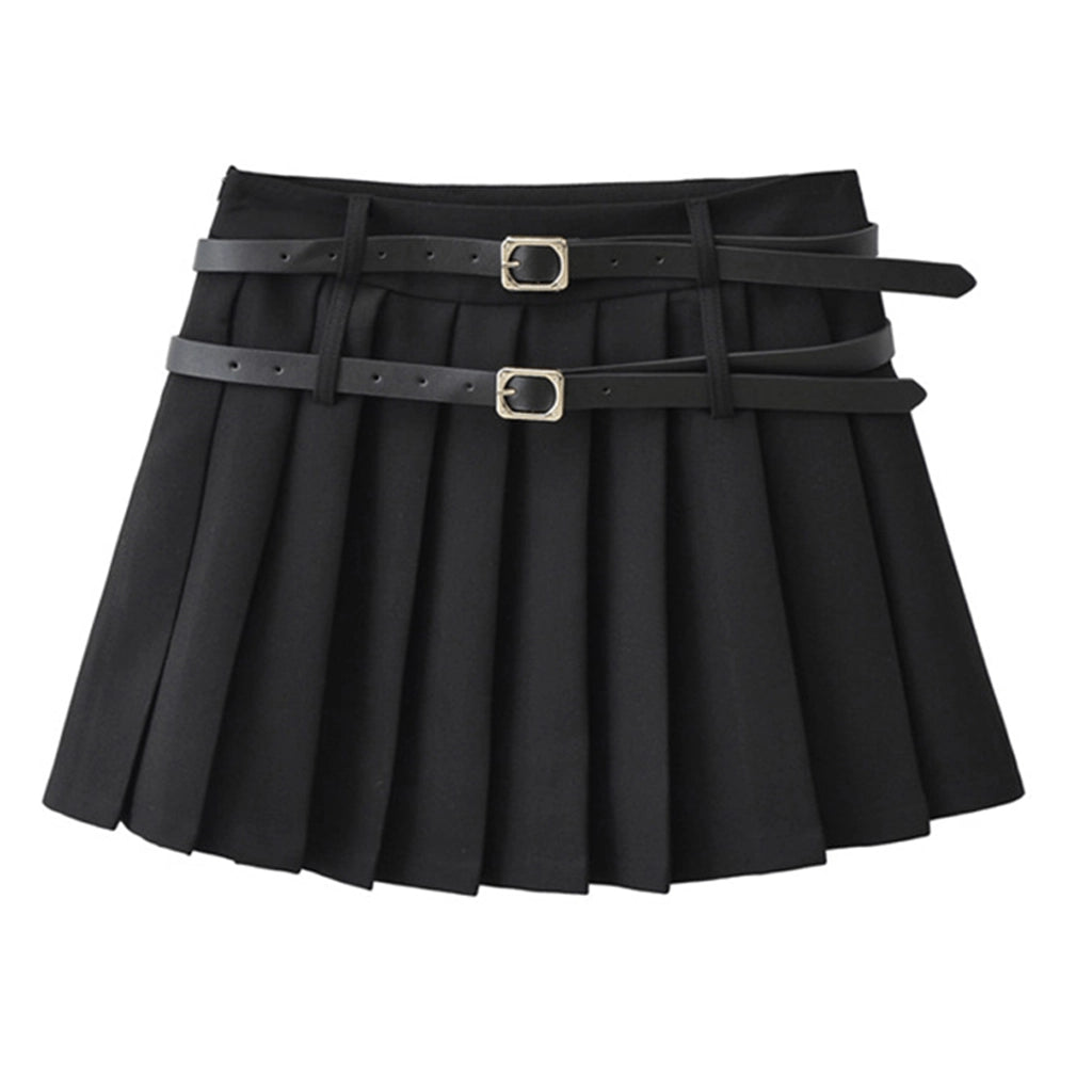 Double Buckles Skirt