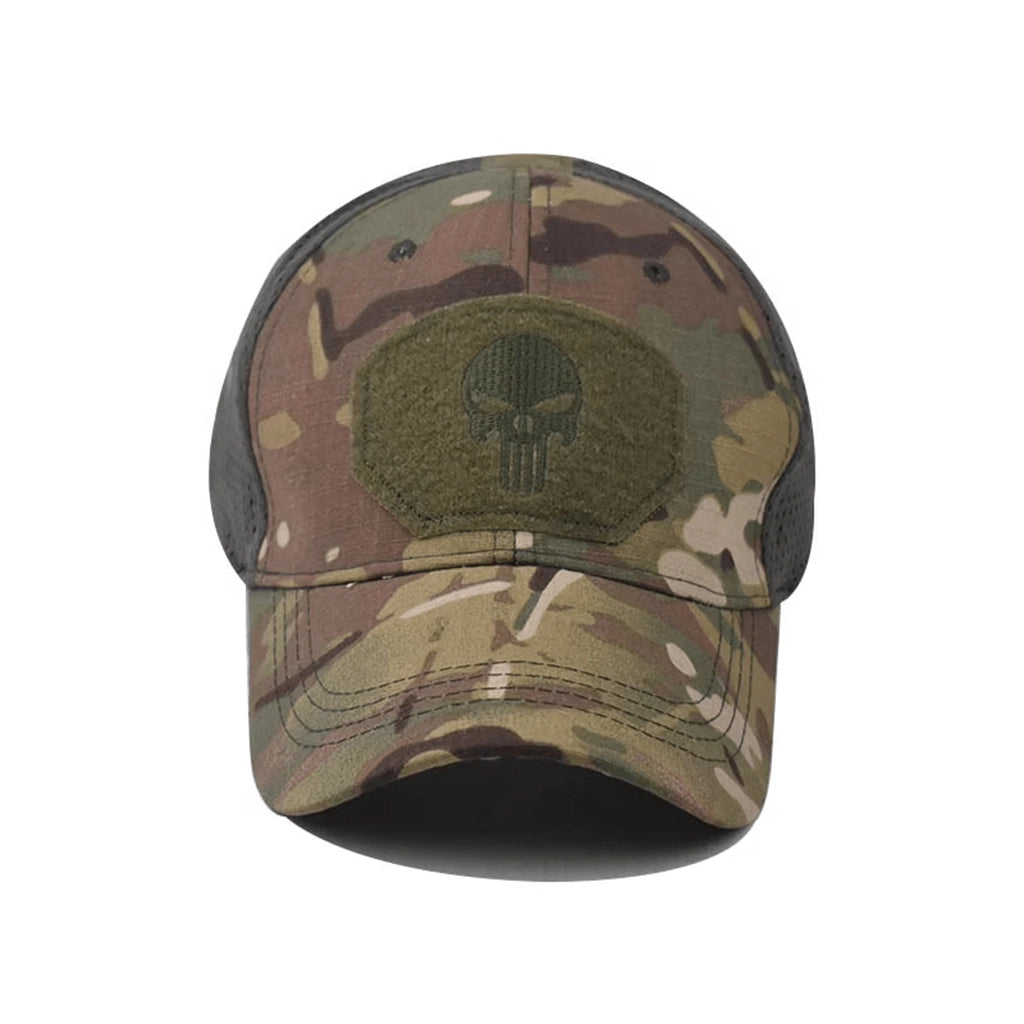 Camo Skull Cap