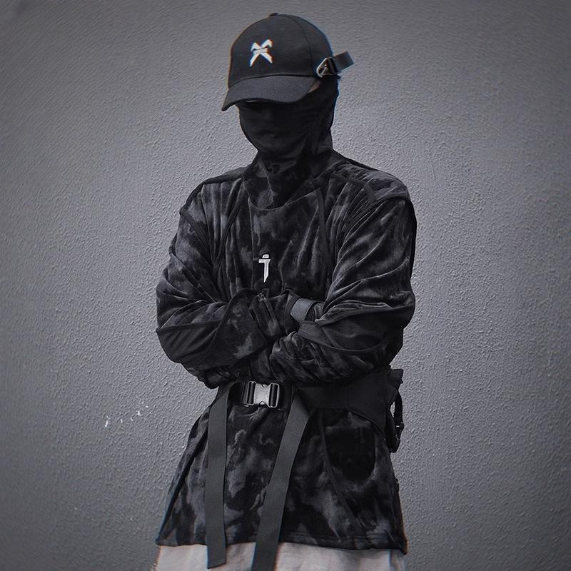 Turtleneck Techwear Sweatshirt