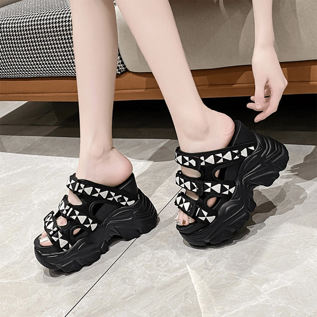 Futuristic Platform Sandals