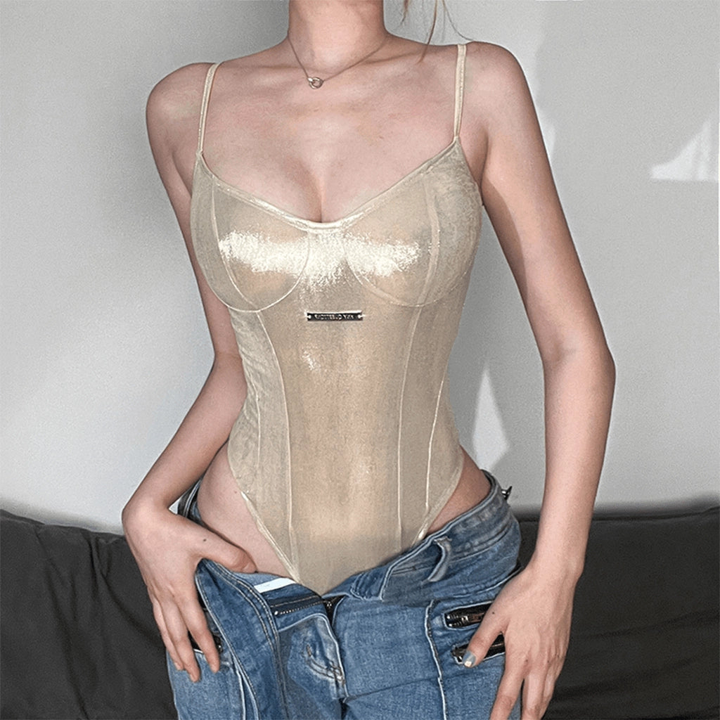 Shimmering Gold Bodysuit