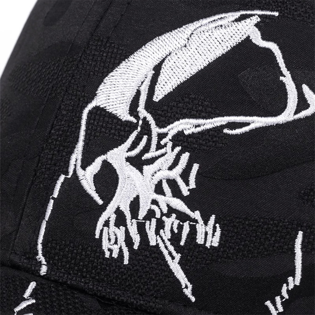 Black Skull Cap