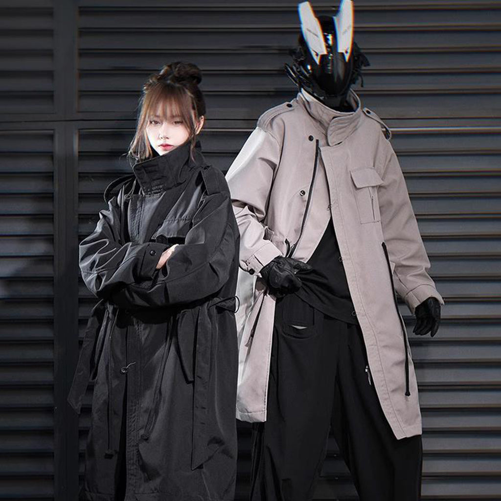 Concealed Zippers Parka