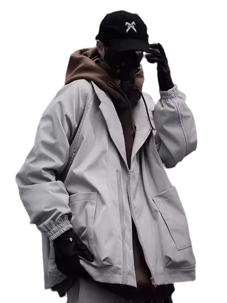 White Streetwear Coat