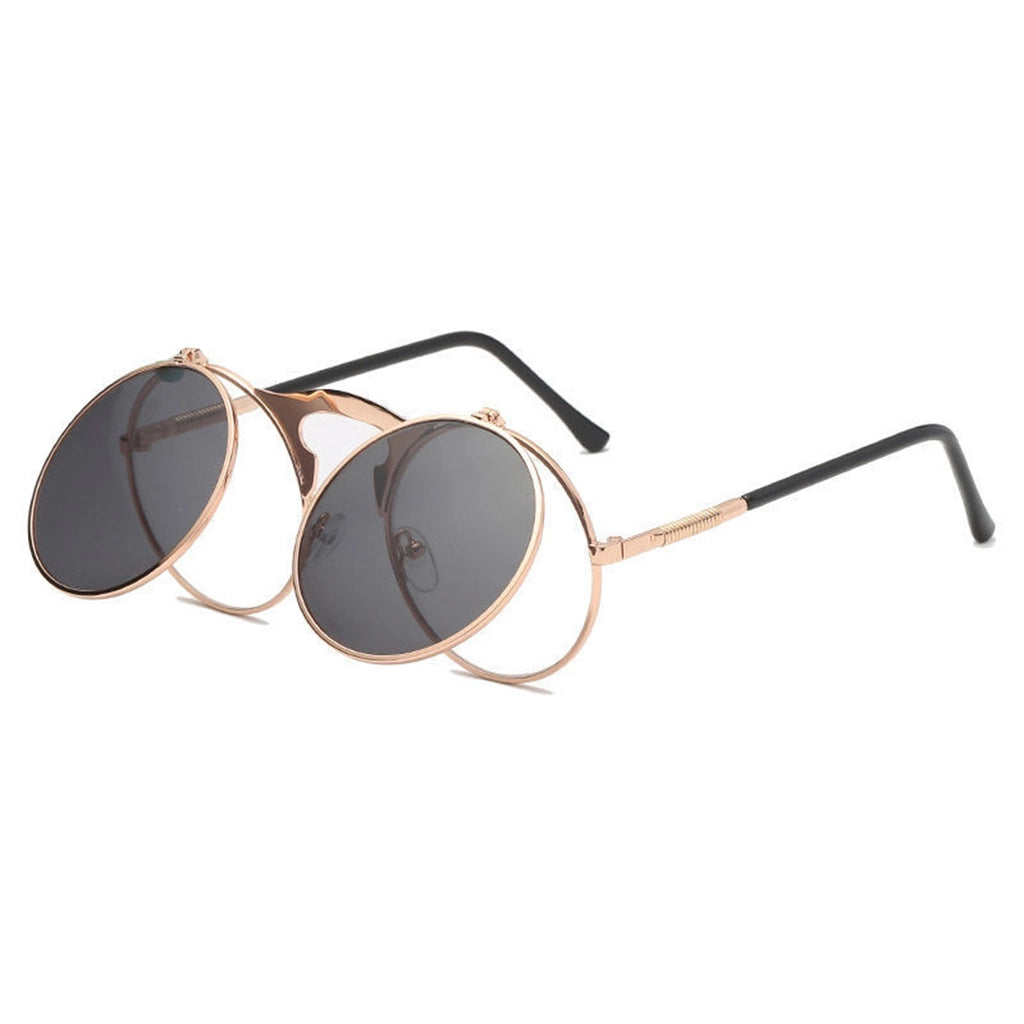 Steampunk Round Techwear Sunglasses