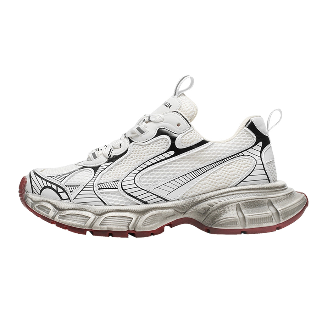 Metallic Finish Sneakers