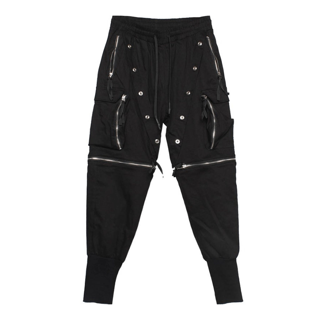 Bold Zipper Techwear Pants