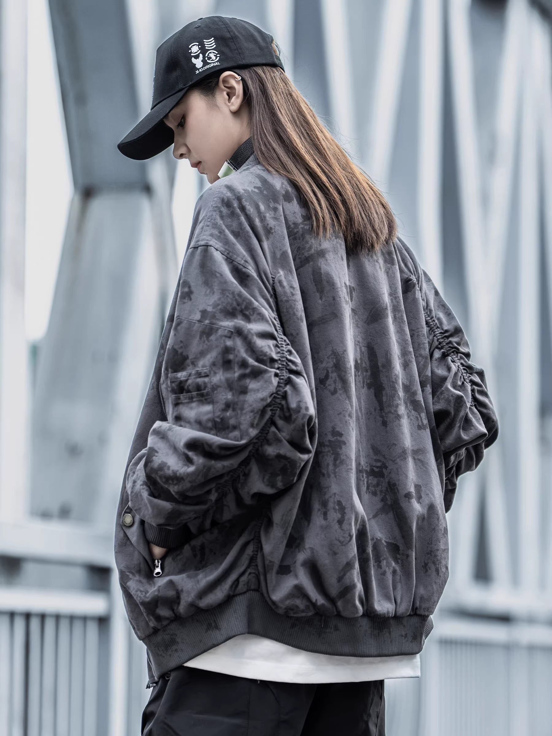Dystopian Techwear Jacket