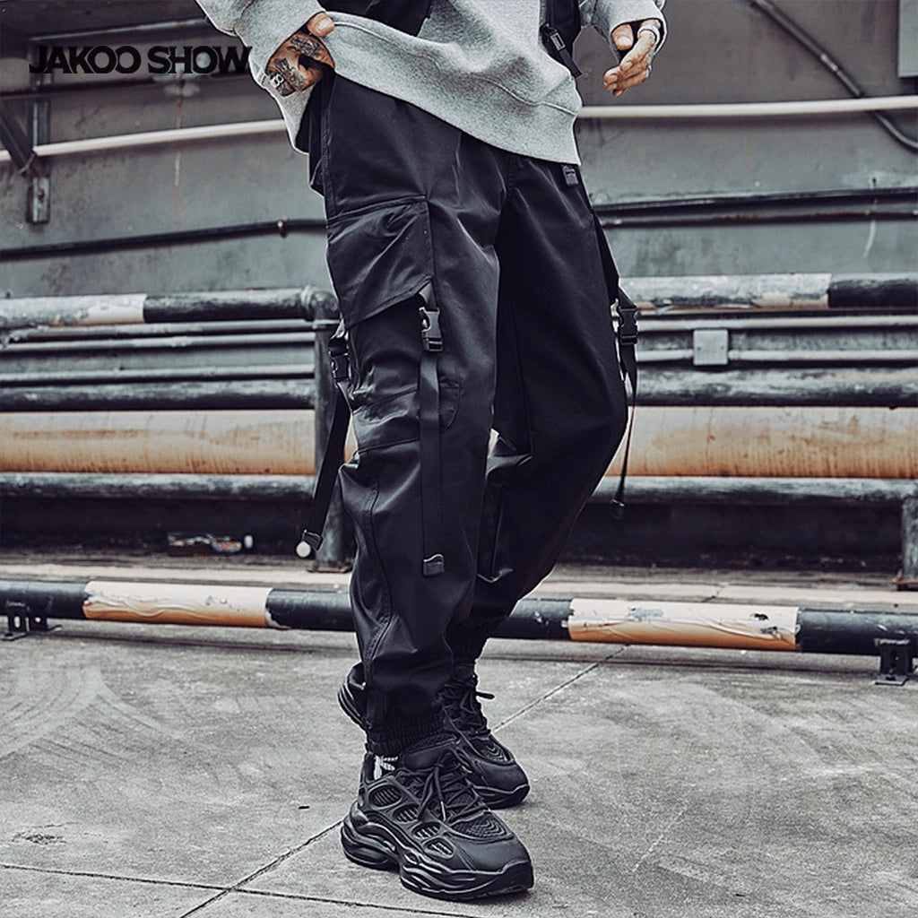 Green Techwear Pants