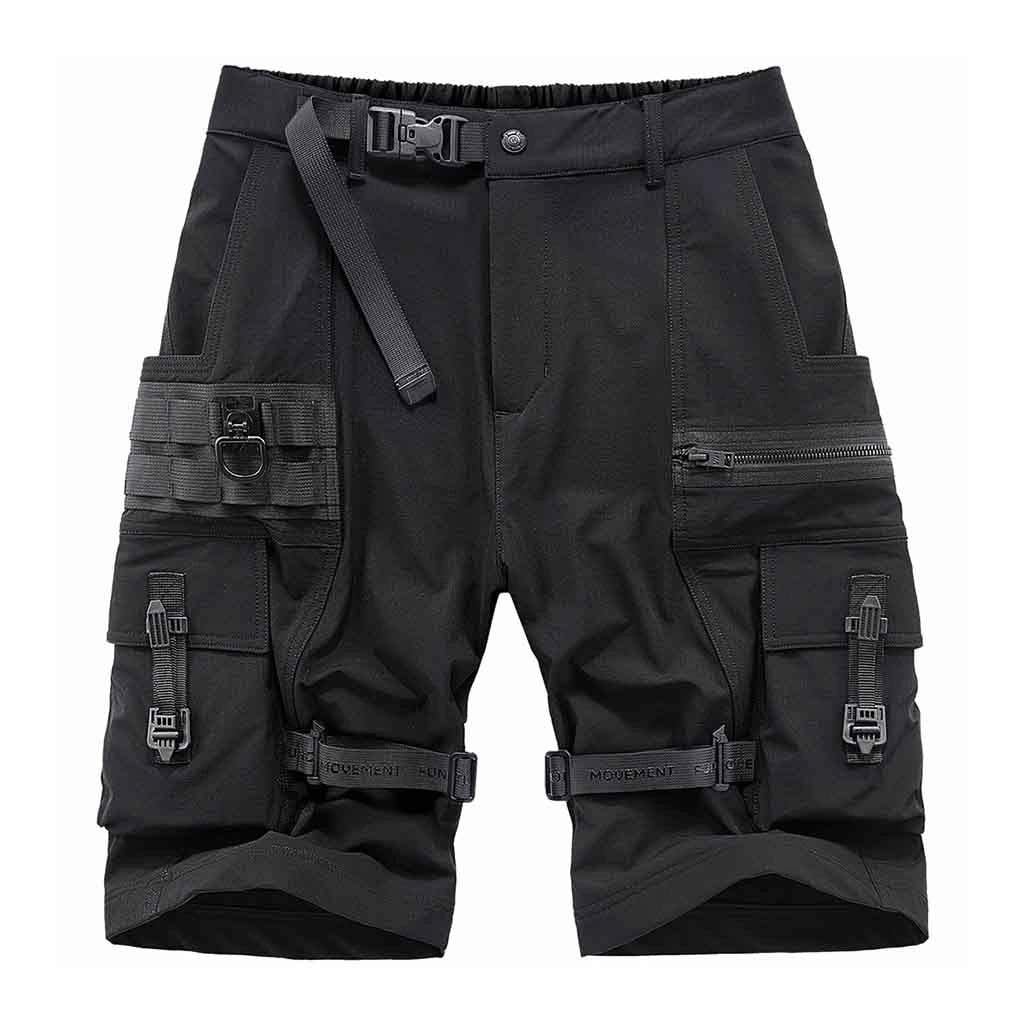 Built-In Belt Tactical Shorts