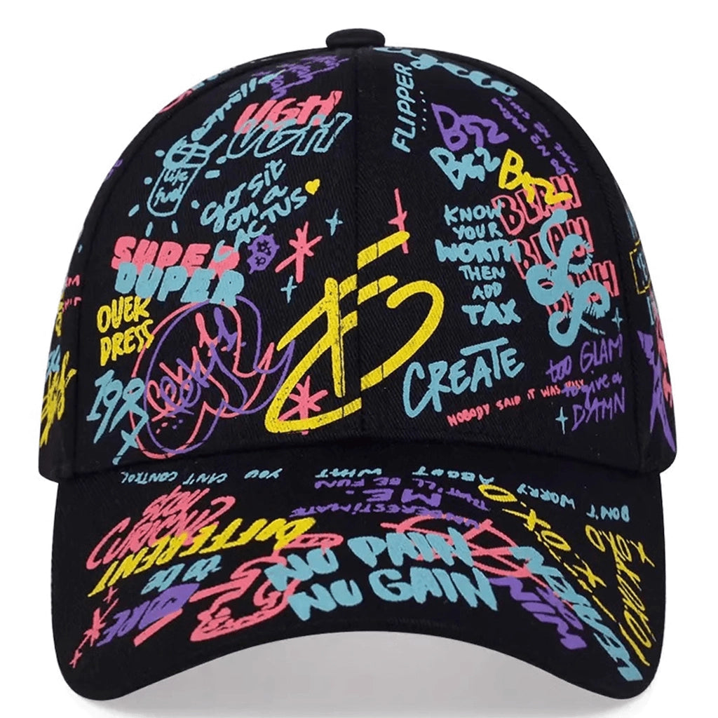 Colorful Graffiti Hat