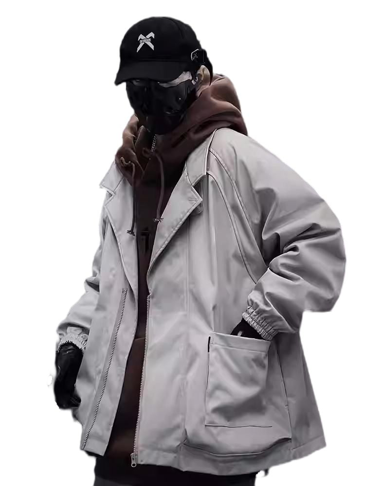 White Streetwear Coat
