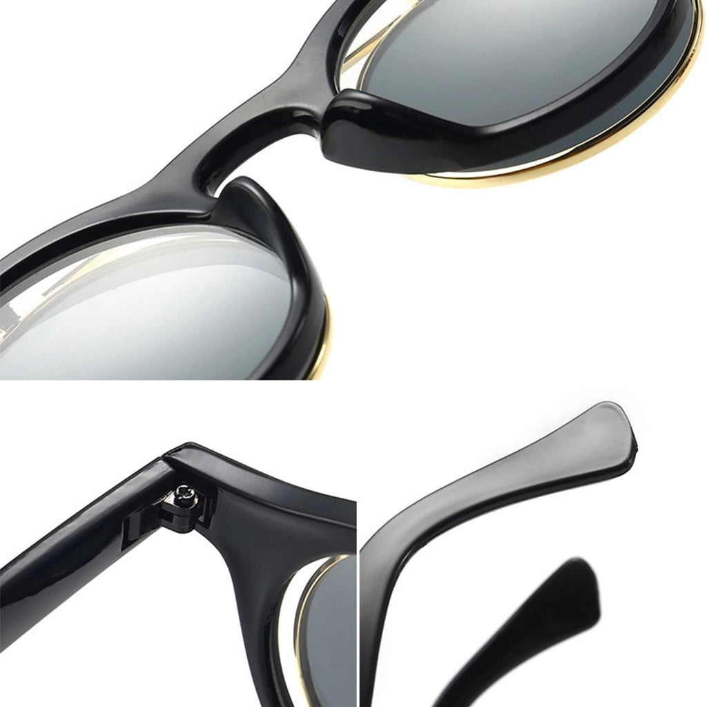 Steampunk Flip-Up Sunglasses