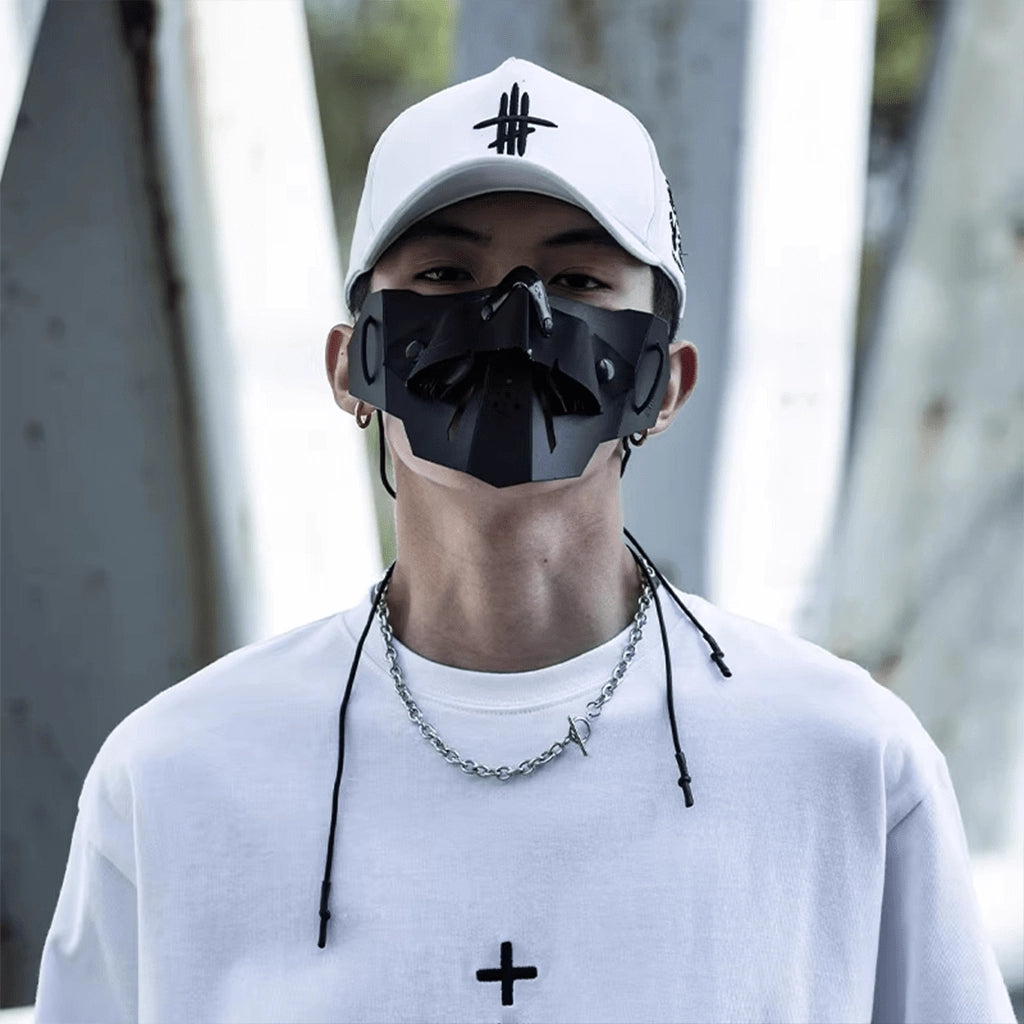 Black Techwear Cap