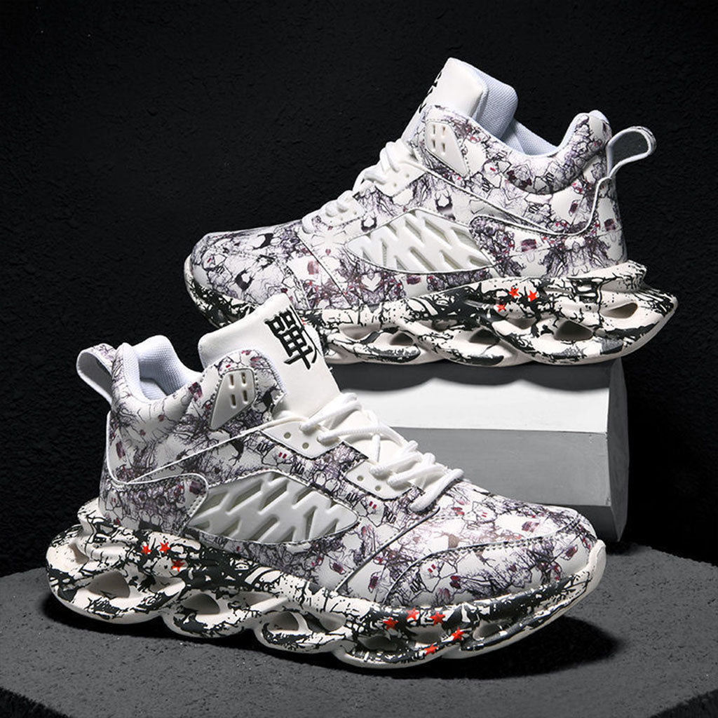 Splatter Tech Sneakers