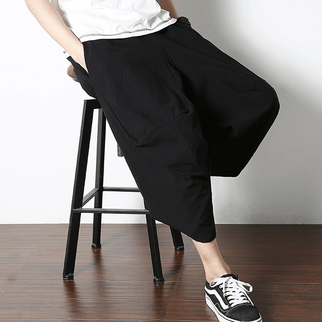 Streetwear Wide-Leg Pants