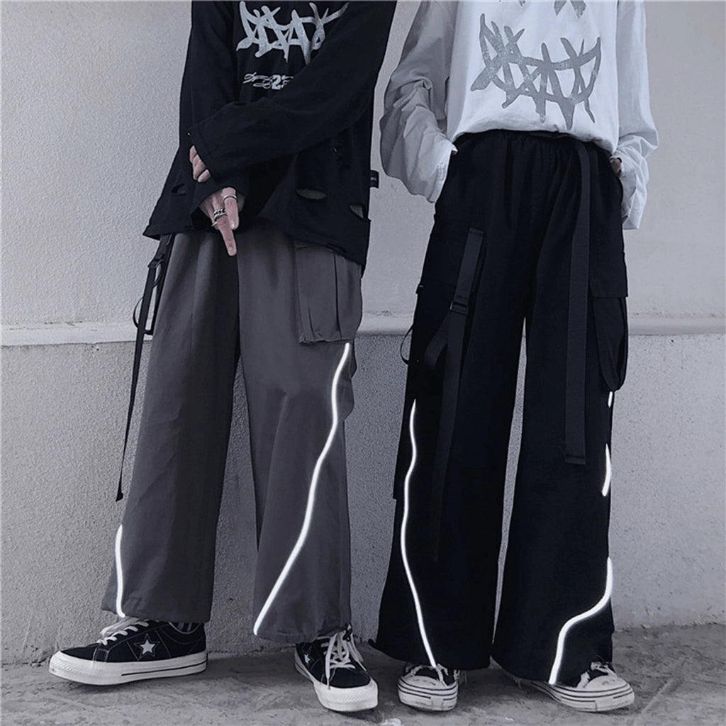 Reflective Techwear Pants