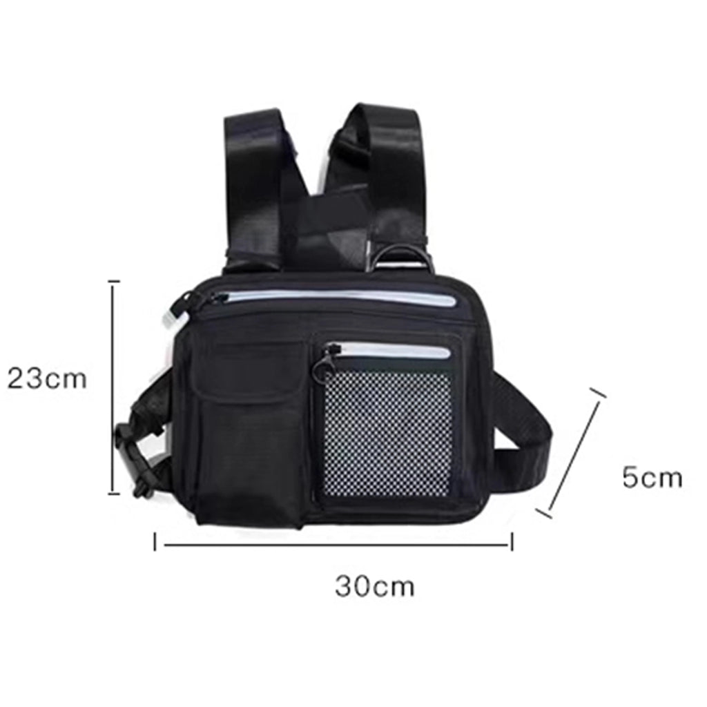 Reflective Tactical Vest Bag