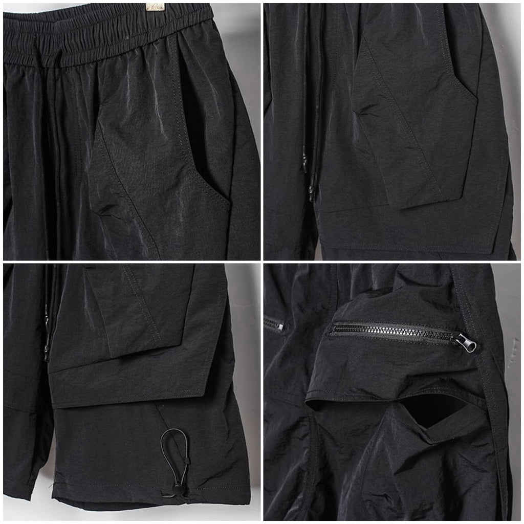 Quick-Dry Urban Cargo Shorts