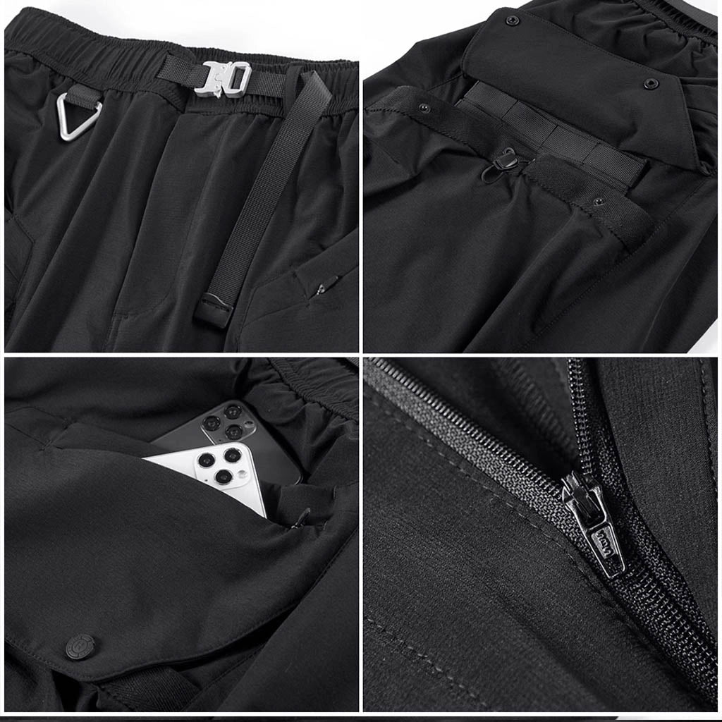 Lightweight Summer Techwear Shorts