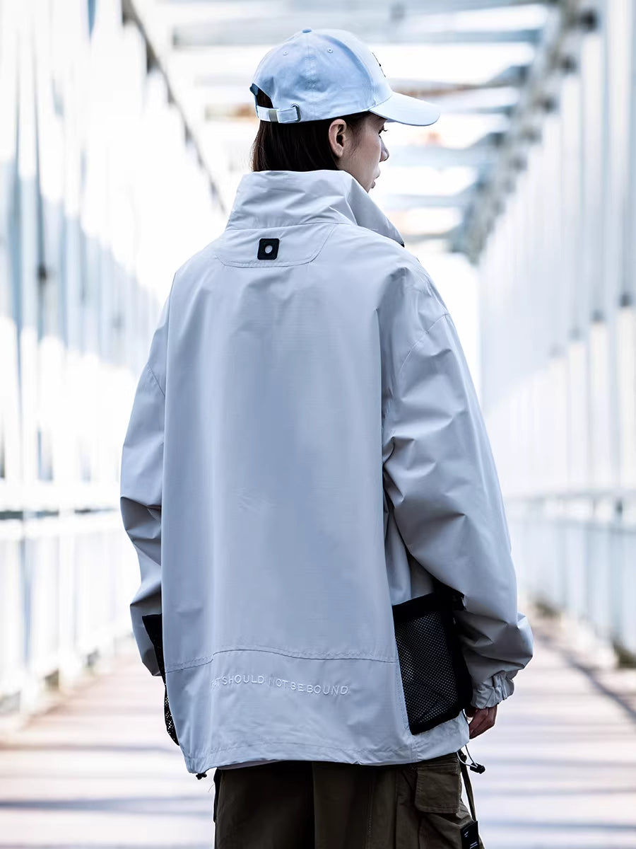 Utility Pocket Techwear Jacket